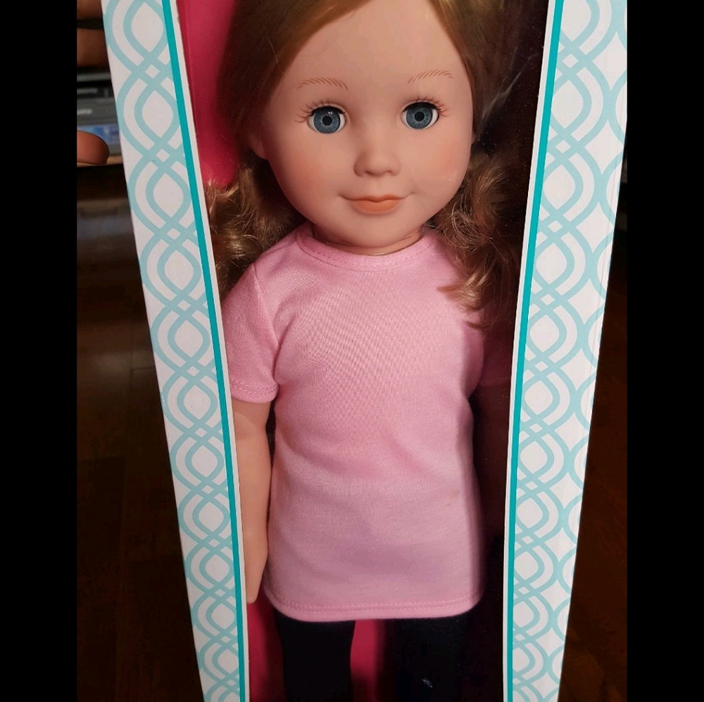 BNIB Madeleine doll + hoodie
